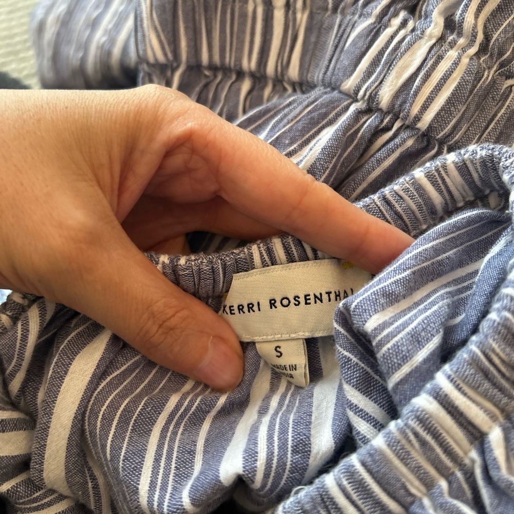 Kerri Rosenthal Tailor Stripe Dress - Picture 6 of 11